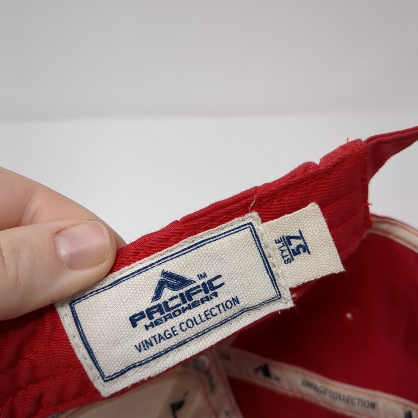 Axiom Truth In Fitness Slideback Hat Red OSFA Vintage Collection