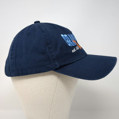 Fahrenheit Baseball Cap Blue One Size Grand Rapids MI Michigan Map Cotton Hat