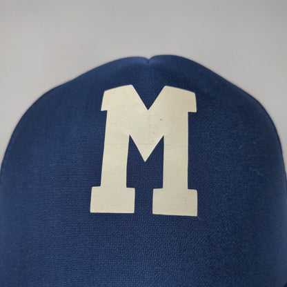 Speedway Men's Snapback Mesh Back Hat Blue OSFA Graphic Big M Logo