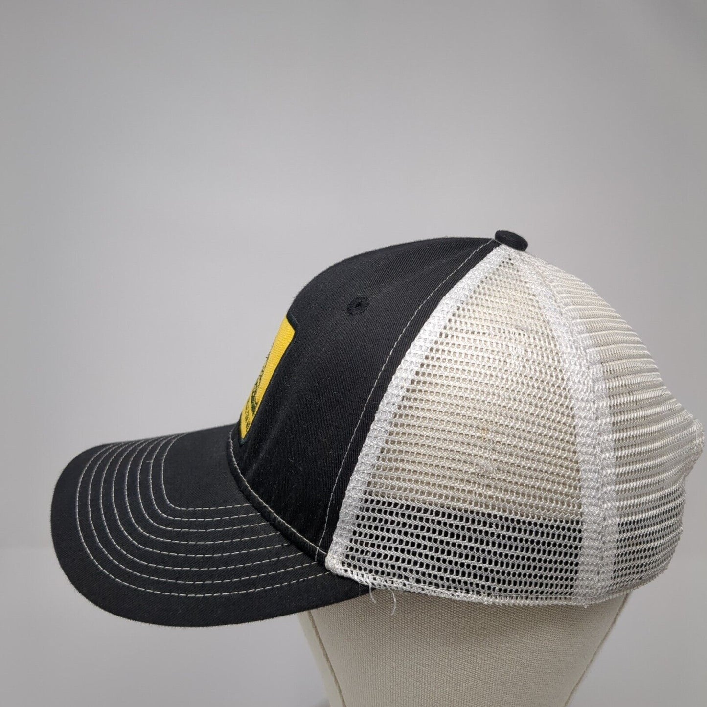 Don't Tread On Me Snapback Trucker Hat Black OS Adjustable Mesh Back Fierce 901