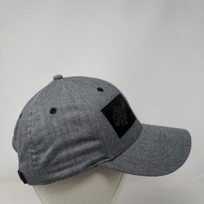 Alfa Romeo Slideback Hat Gray One Size Herringbone Adjustable 6 Panel