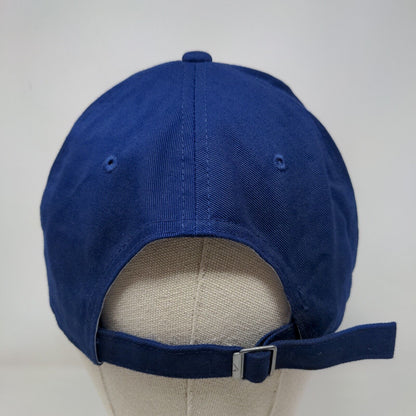 Nike Slideback Hat Blue OSFM Adjustable Vented Holes Blank 5 Panel Cotton