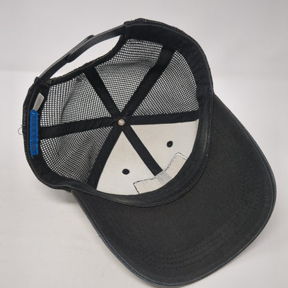 Costa Del Mar Snapback Trucker Hat Gray One Size Mesh Back Fish Patch