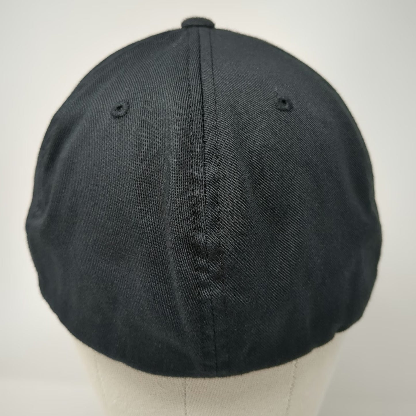 Flexfit Baseball Cap Black Yellow White Green XL Olds College Brewery Logo Hat