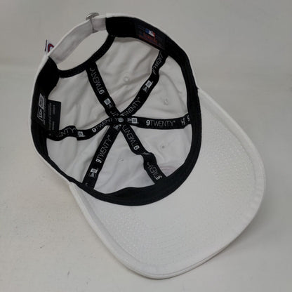 New Era 9Twenty Men's Slideback Hat White Size OSFM Chicago Cubs Logo