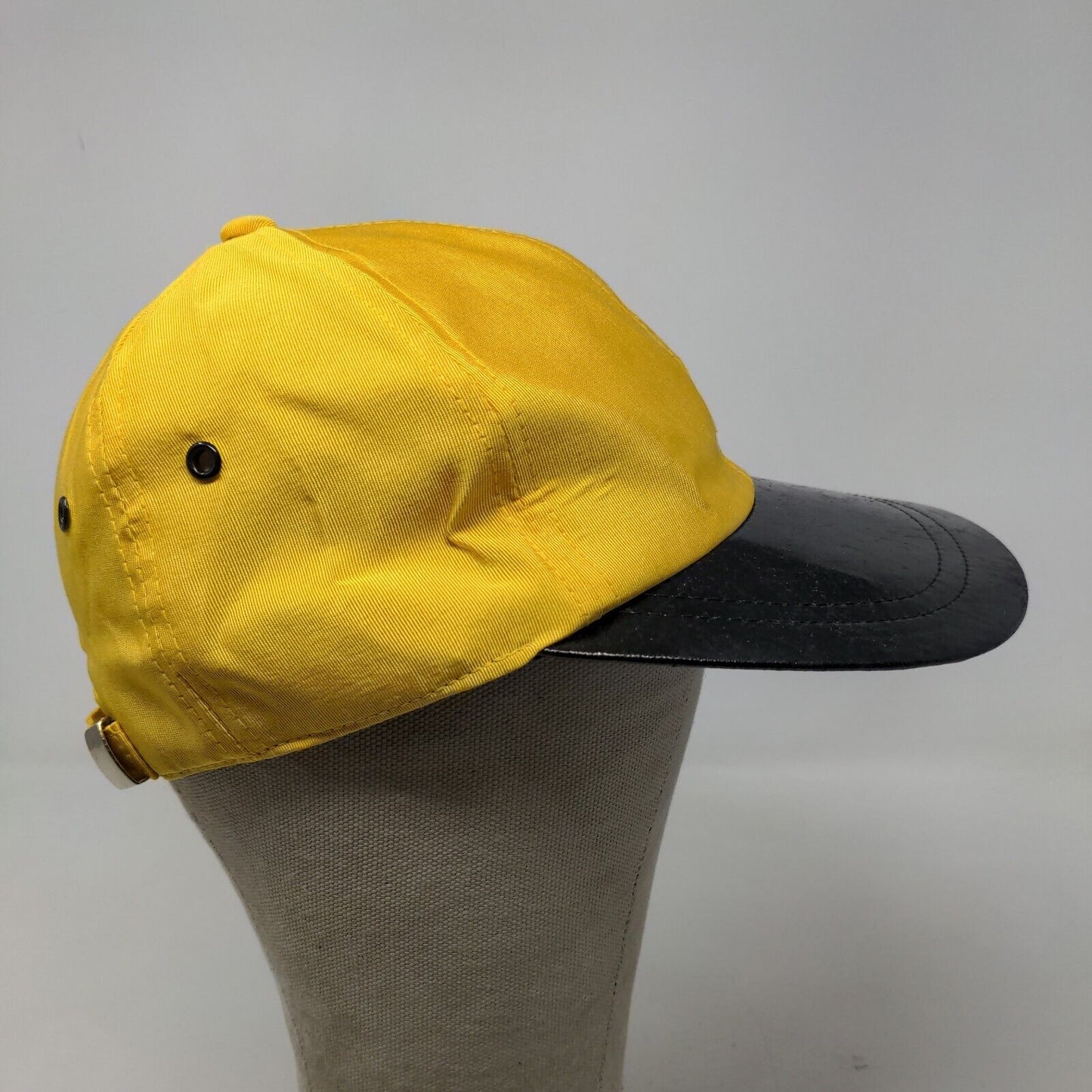 Virginia Slim Men's Slideback Hat Yellow OSFA Embroidered Logo Polyester Blend