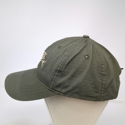 G-Loomis Baseball Cap Green One Size Skeleton Fish Logo Hat Strapback Cotton