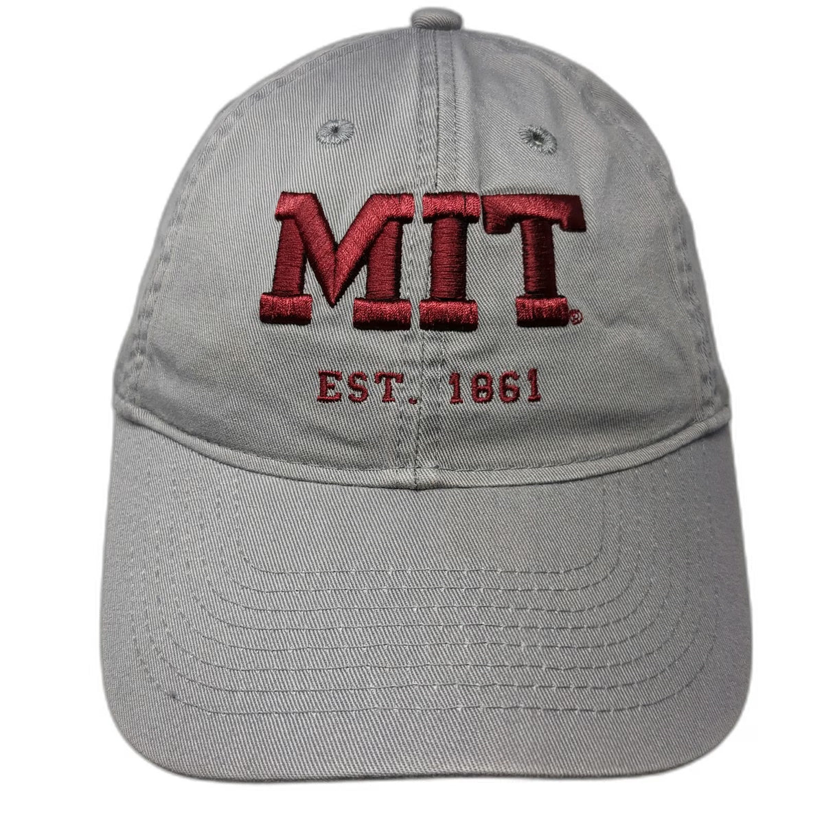 Legacy MIT Engineers NCAA Gray One Size Adjustable Embroidered Slideback Cap Hat