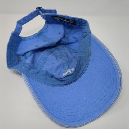 Pine Tree Slideback Hat Blue One Size Adjustable Embroidered Richardson Cotton