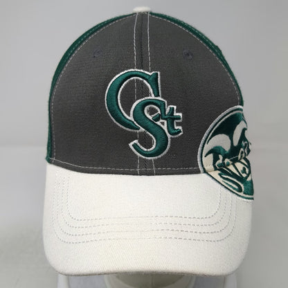 Colorado State Rams NCAA Top of the World Hat Cap Green Gray White One Size OSFM