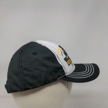 Construction Area Gettin' Dirty Strapback Hat Black One Size Adjustable CAT