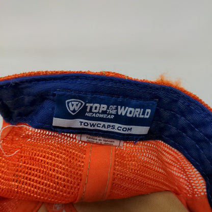 Florida Gators Snapback Mesh Back Trucker Hat Blue Orange OSFA NCAA Logo