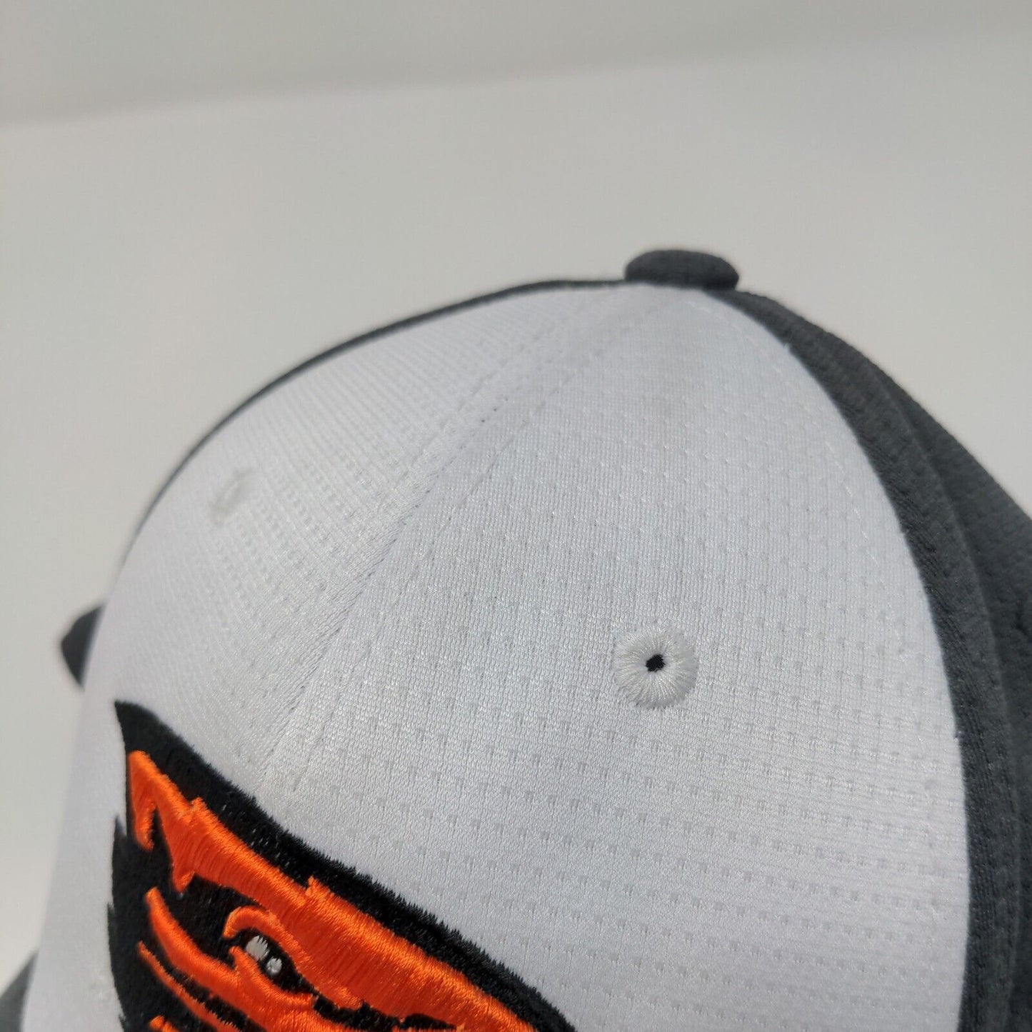 Oregon State Beavers Fitted Hat Gray One Fit Embroidered Top Of The World