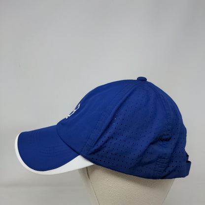 Underlined B Strapback Hat Blue One Size Embroidered Nike Golf 6 Panel