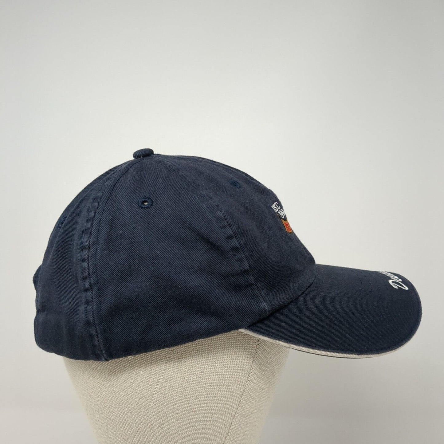 Burnt Pine Est 1994 Golf Club Destin Florida Slideback Hat Blue OS Adjustable