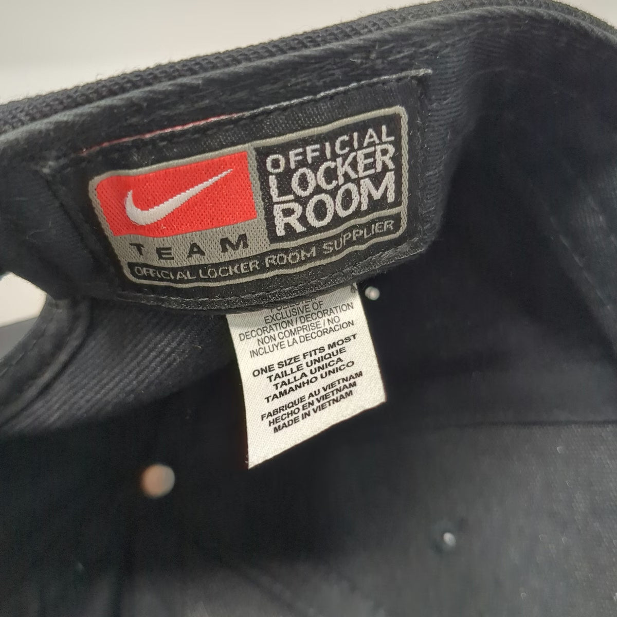 Nike Baseball Cap Black One Size Fiesta Bowl Champions Boise State Broncos Hat