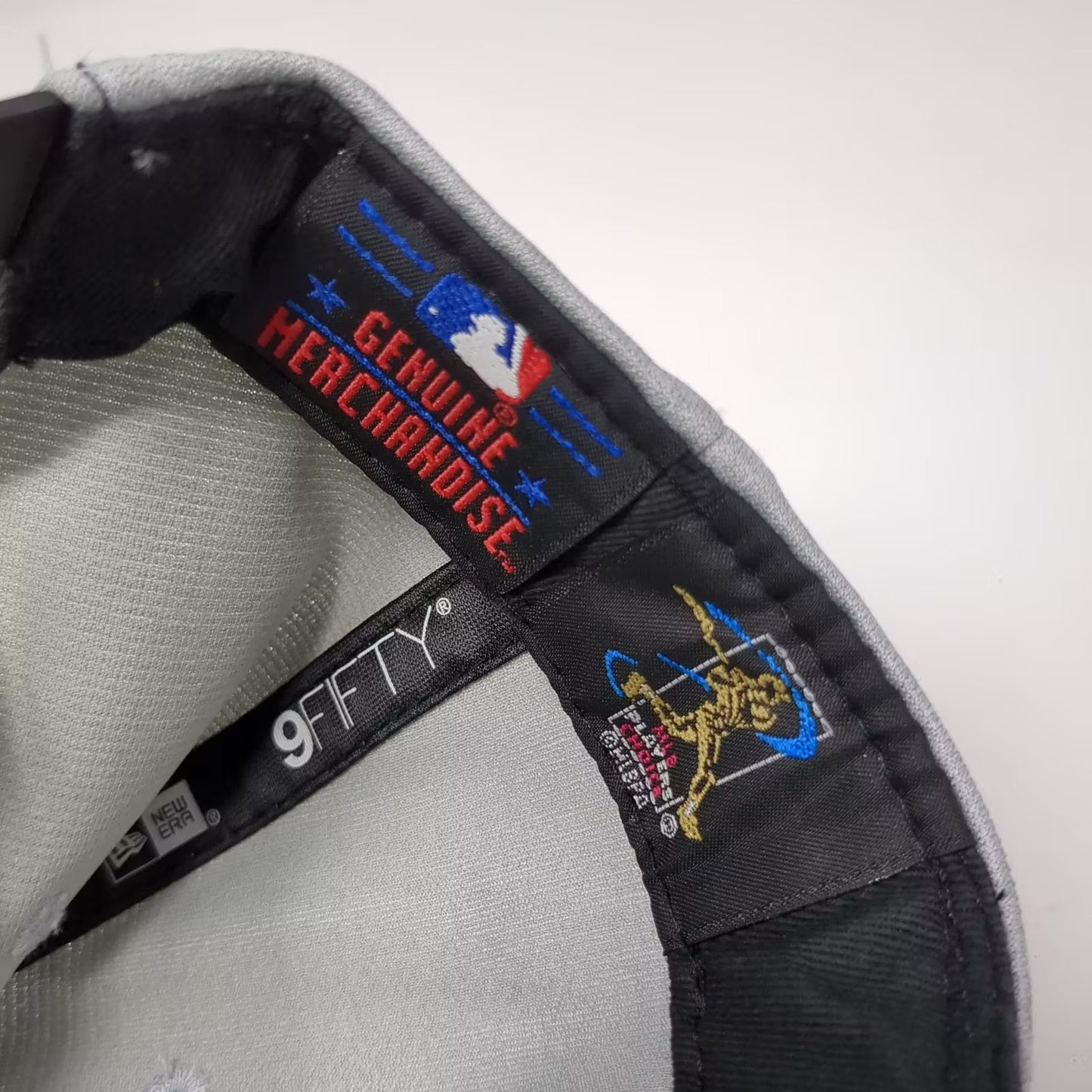 New Era MLB The Show PlayStation Gray Snapback Hat One Size Black Flat Brim