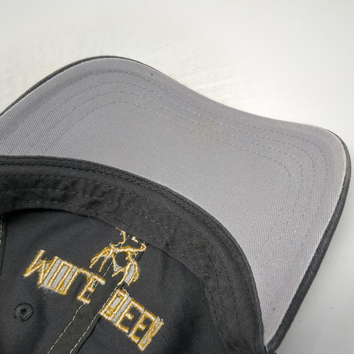 Hat Graphix 360 Baseball Cap Gray One Size Mule Deer Foundation Volunteer Mesh