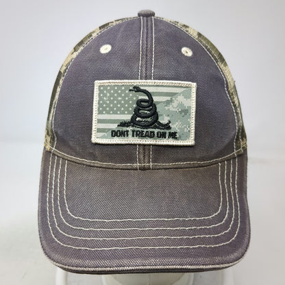 Buck Wear Trucker Hat Gray One Size Gadsden Flag Dont Tread On Me Camo