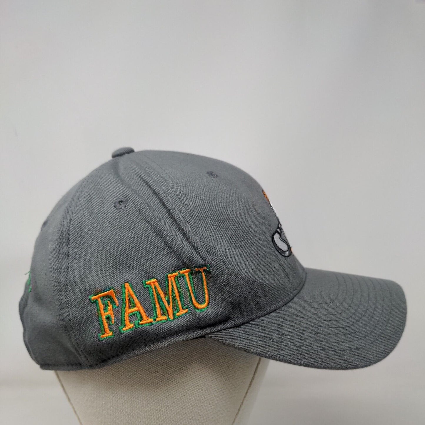 Badboy Golf Famu Strapback Hat Gray OS Embroidered 110 Flexfit Tech Yupoong