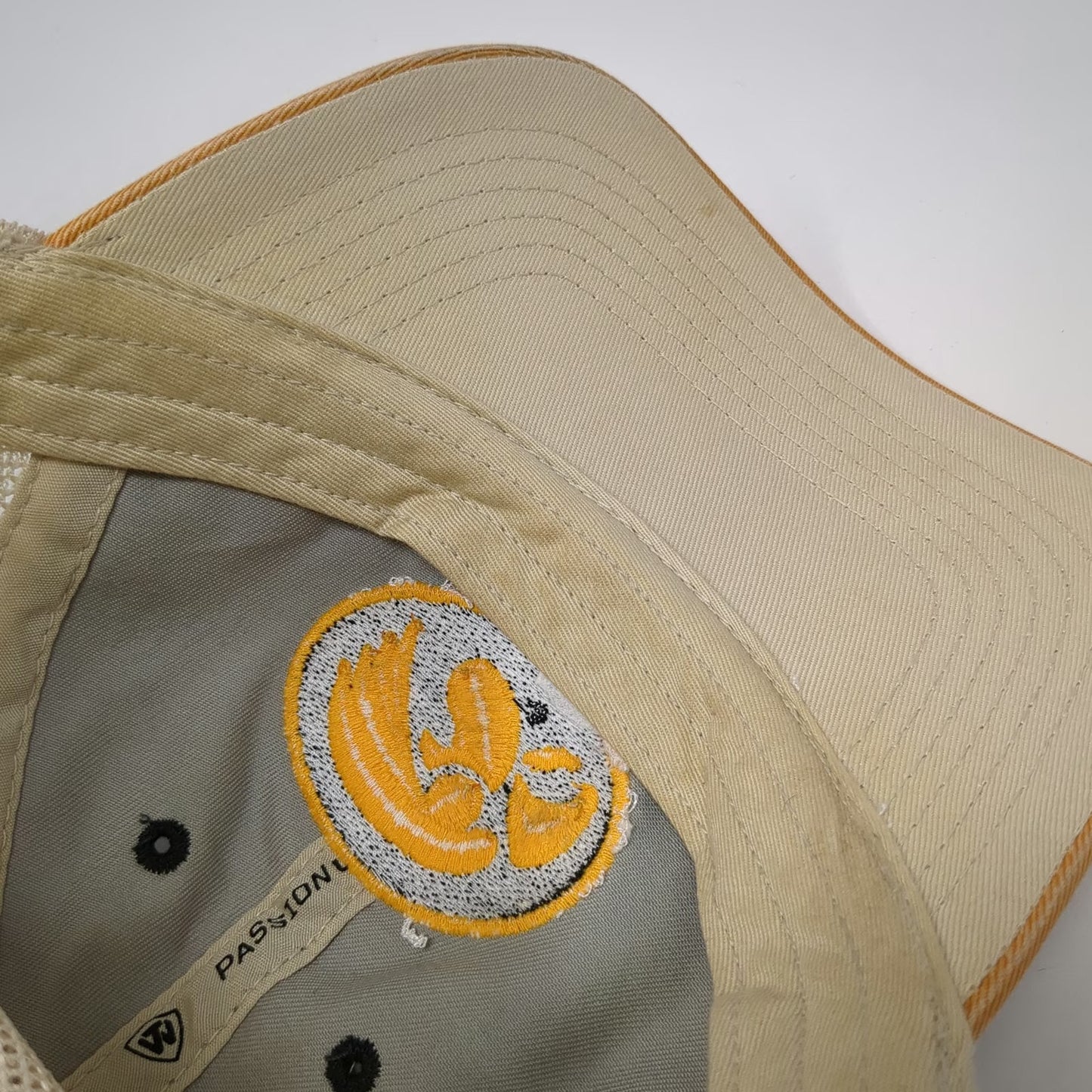 Iowa Hawkeyes NCAA Top of the World Trucker Hat Gray Orange One Size Snapback
