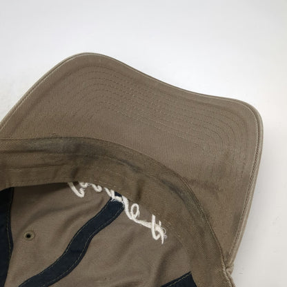 Coca-Cola Baseball Cap Brown White One Size Las Vegas Embroidered Hat Slideback