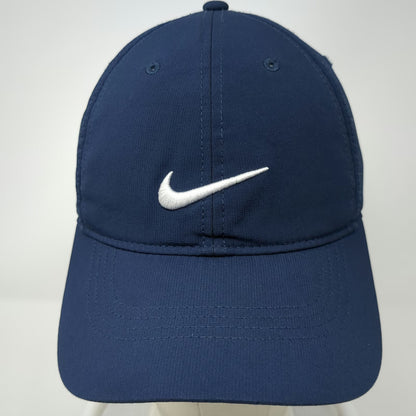 Nike Baseball Cap Blue One Size Legacy 91 Dri-Fit Strapback Swoosh Moisture Hat