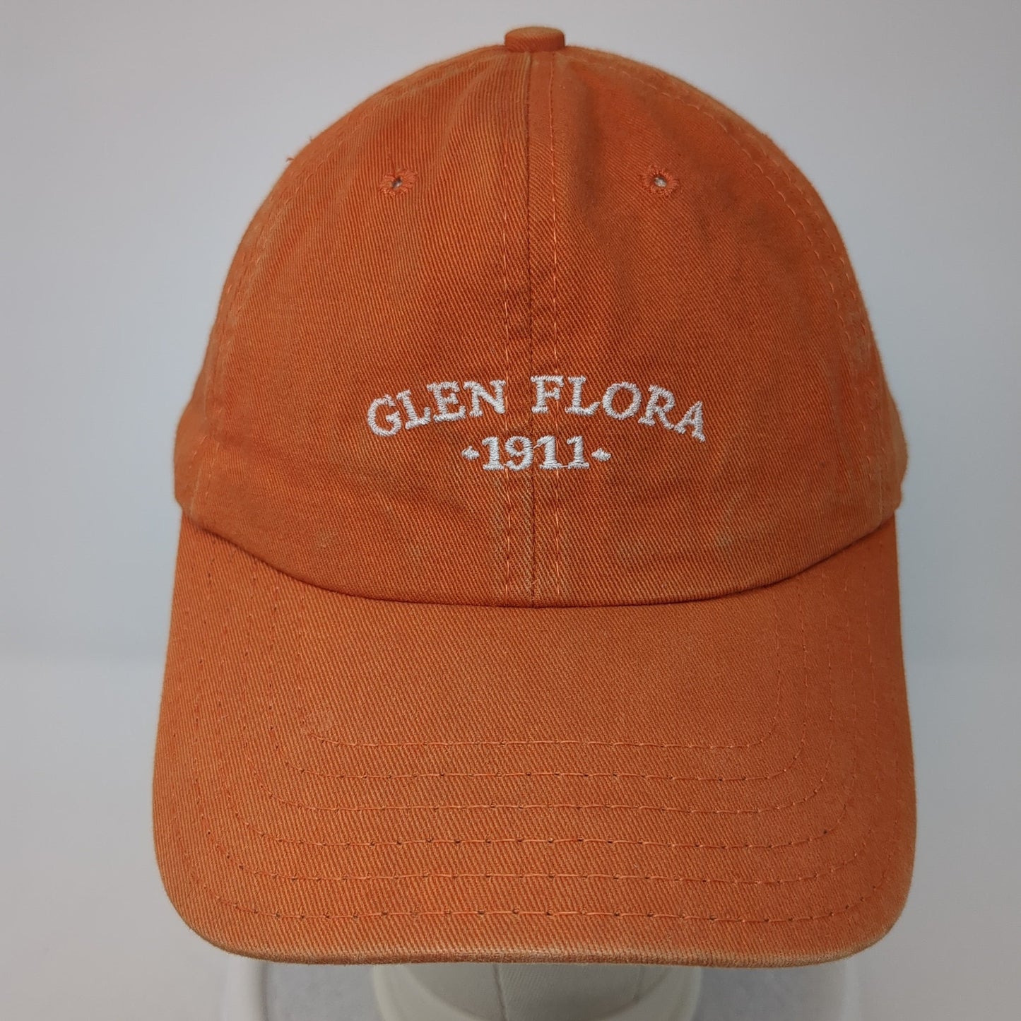 Glen Flora 1911 Slideback Baseball Cap Orange OS Adjustable American Needle