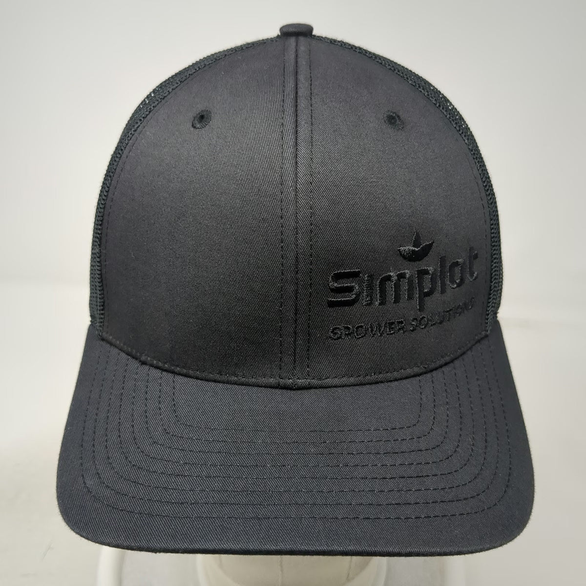 Richardson Trucker Hat Black One Size Simplot Gpower Solutions Snapback