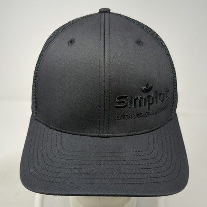 Richardson Trucker Hat Black One Size Simplot Gpower Solutions Snapback