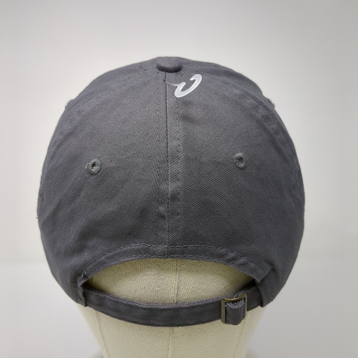 Lake Nona Cheerleading Slideback Hat Gray One Size Adjustable Embroidered BIG X