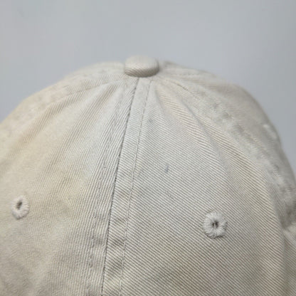 Richmond County Strapback Hat Tan Extreme Fit Embroidered Horseshoe Ahead