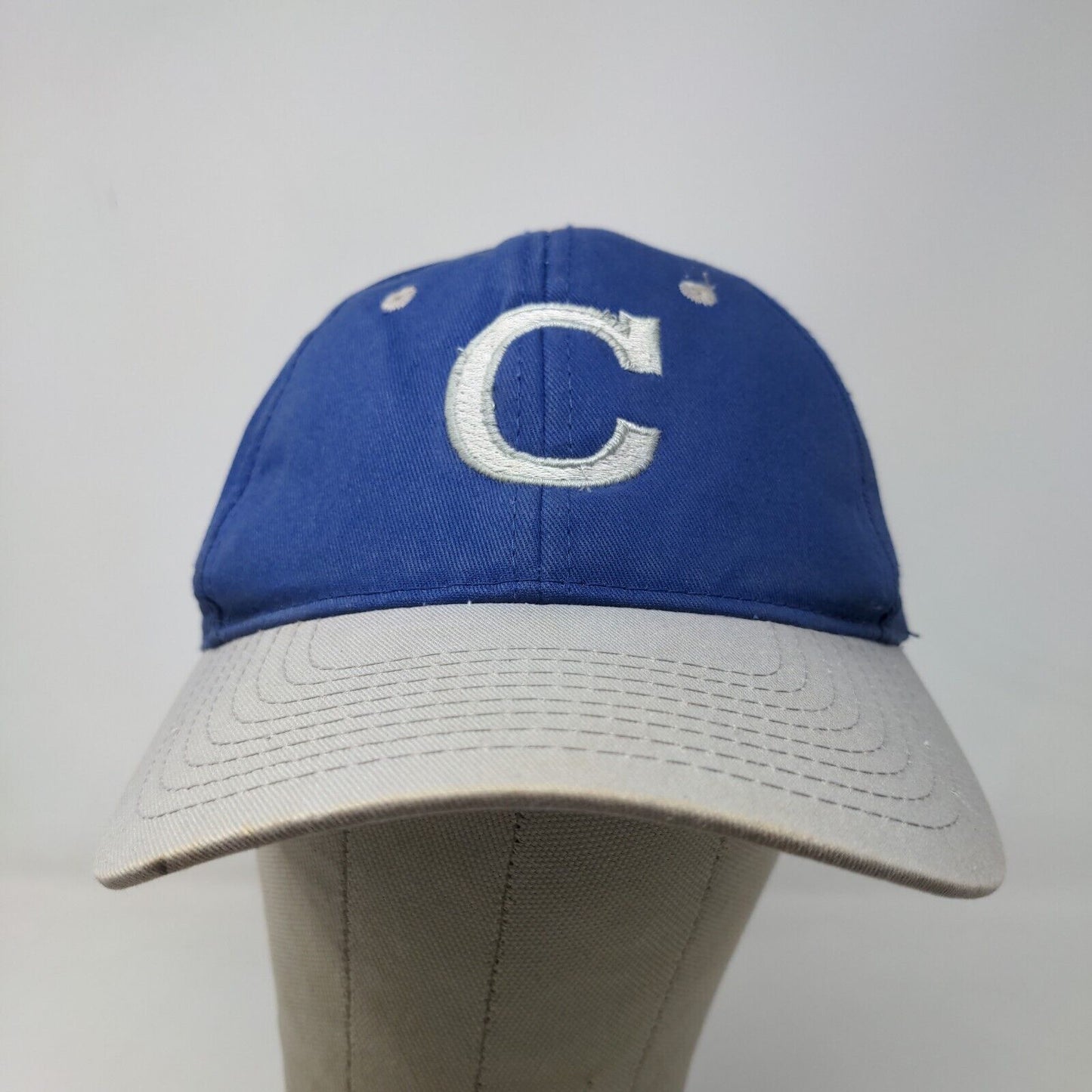 OC Sports Men's Strapback Hat Blue Size OSFM Embroidered C Logo