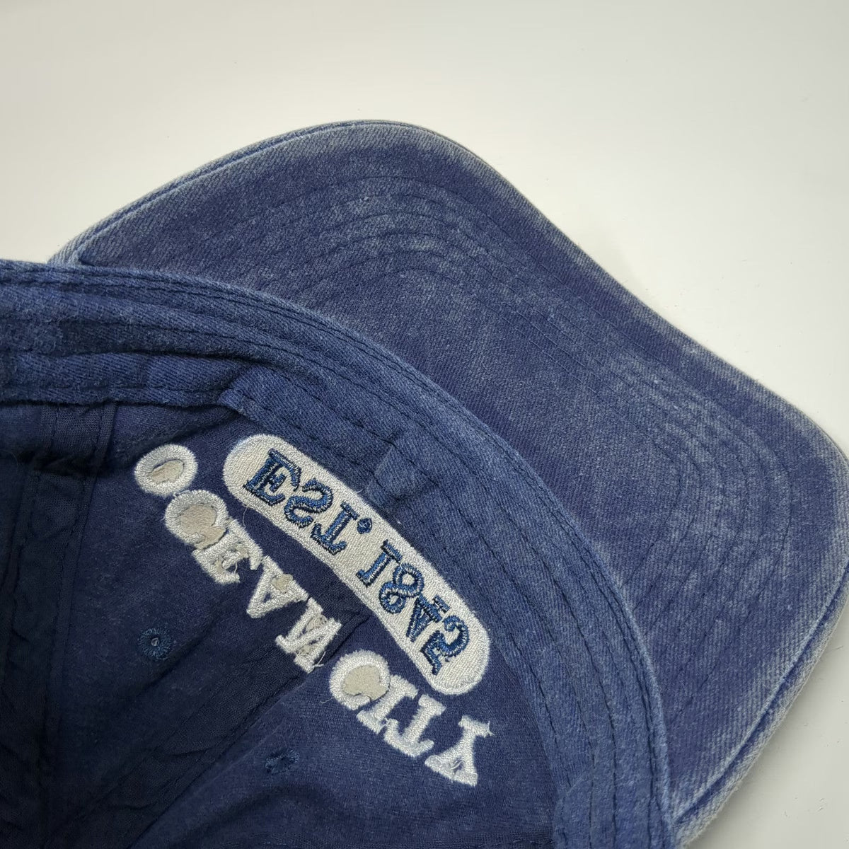 Sunsations Ocean City Maryland Blue One Size Baseball Cap Cotton Slideback Hat