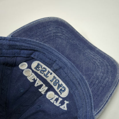 Sunsations Ocean City Maryland Blue One Size Baseball Cap Cotton Slideback Hat