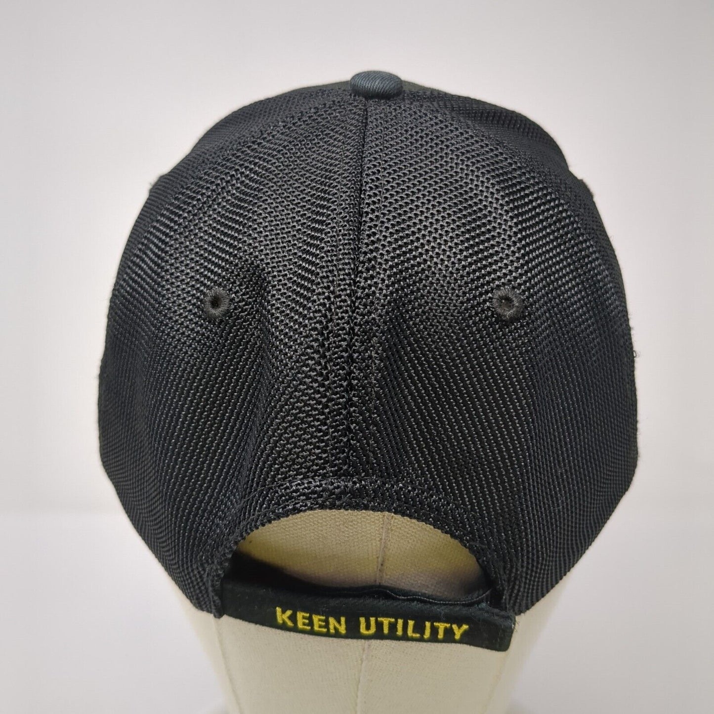 Keen Utility Strapback Hat Black One Size Adjustable Embroidered 6 Panel