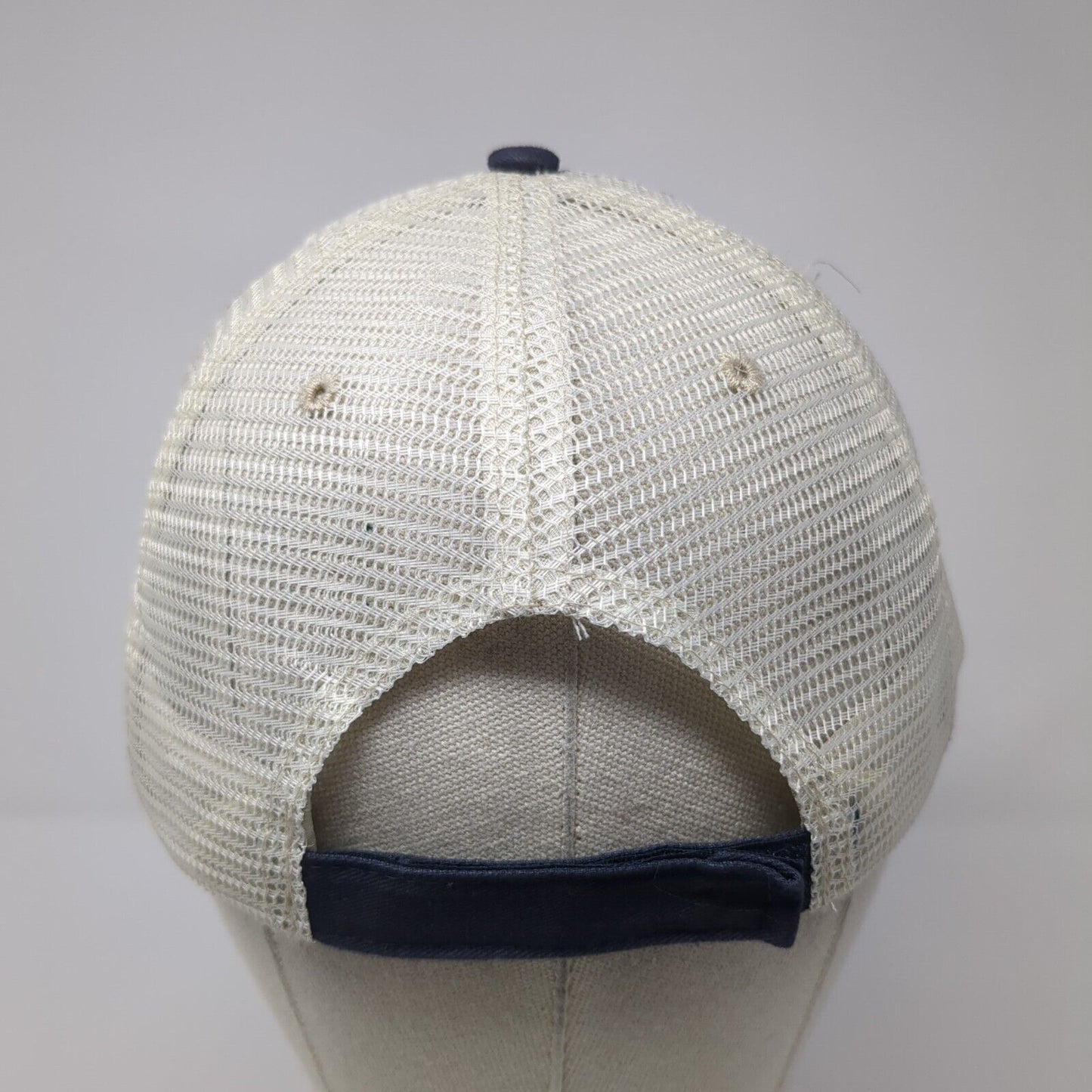 Mubea Light Efficient Global Strapback Trucker Hat Blue OS Mesh Back Vitronic