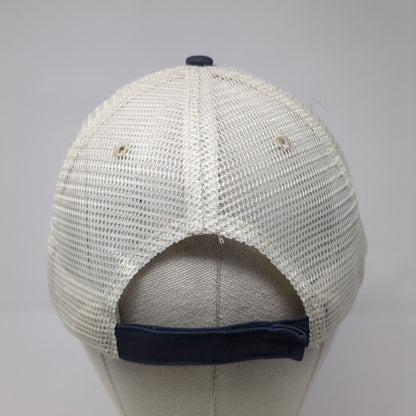 Mubea Light Efficient Global Strapback Trucker Hat Blue OS Mesh Back Vitronic