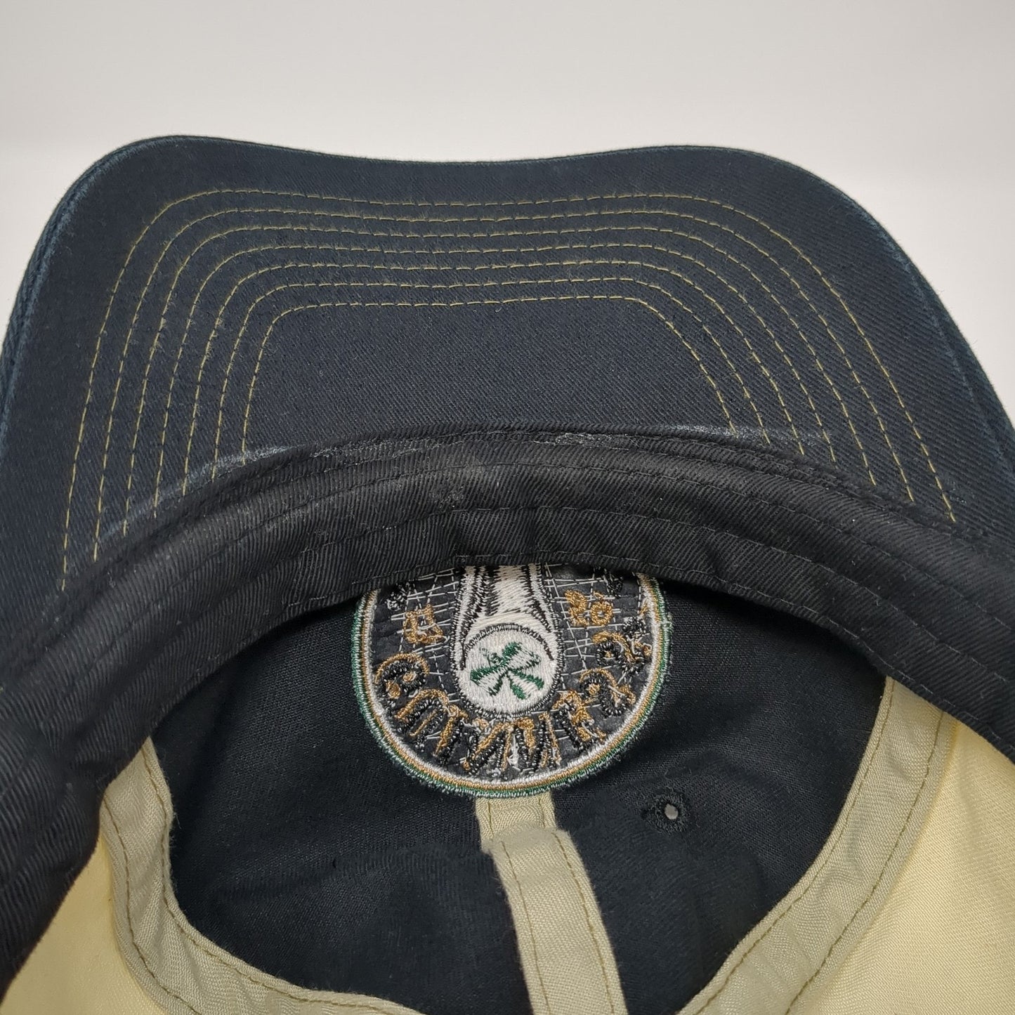 Guinness Keeps Its Head Strapback Hat Multi One Size 6 Panel Colorblock