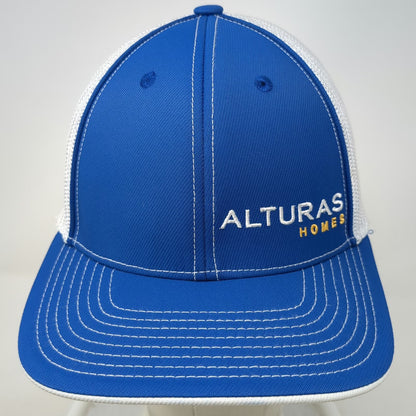 Pacific Headwear Baseball Cap Blue 8 Alturas Homes Mesh ProFlex Pro Model Hat
