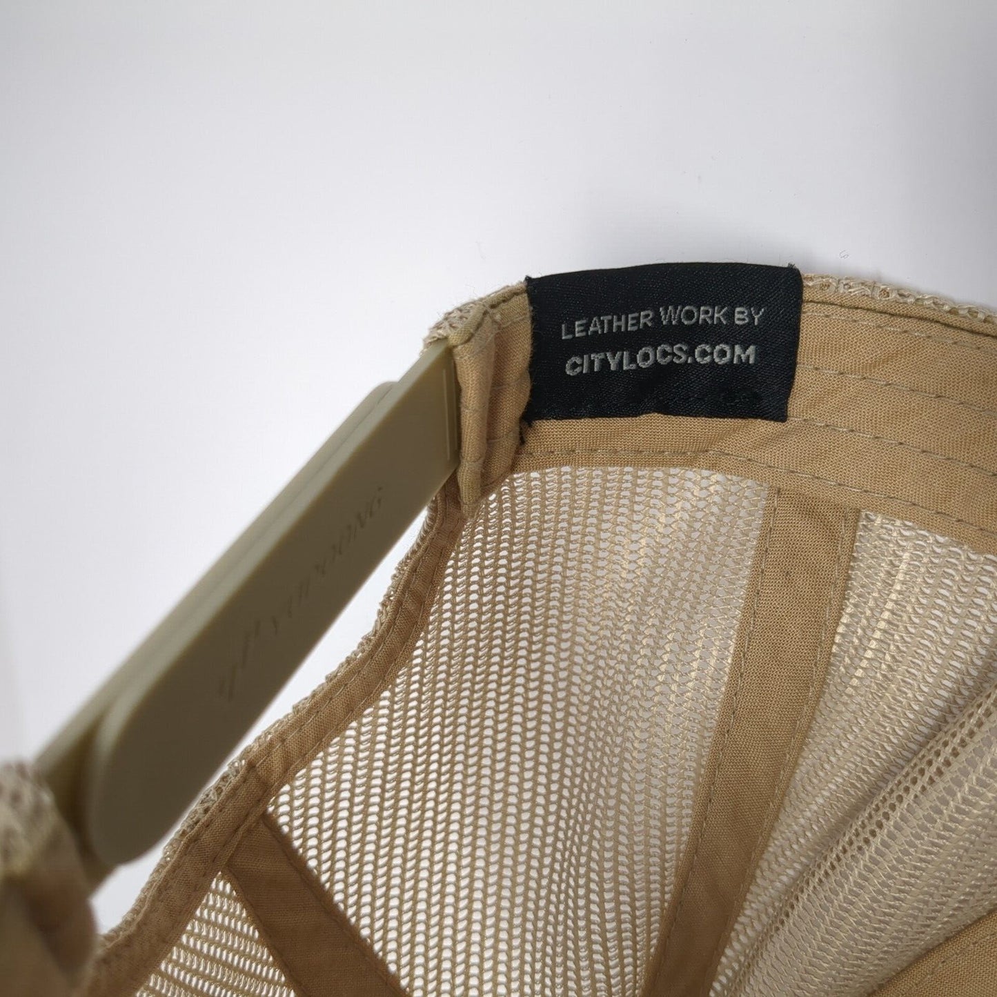 North American Organics Snapback Trucker Hat Green One Size Mesh Back