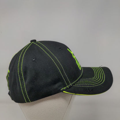 Trucking Depot Strapback Hat Black OSFA Embroidered Triple Crown