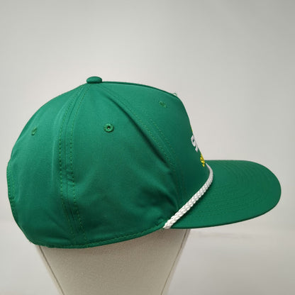 Richardson 5 Panel Hat Green One Size Simplot Soilbuilders Rope Cord Snapback