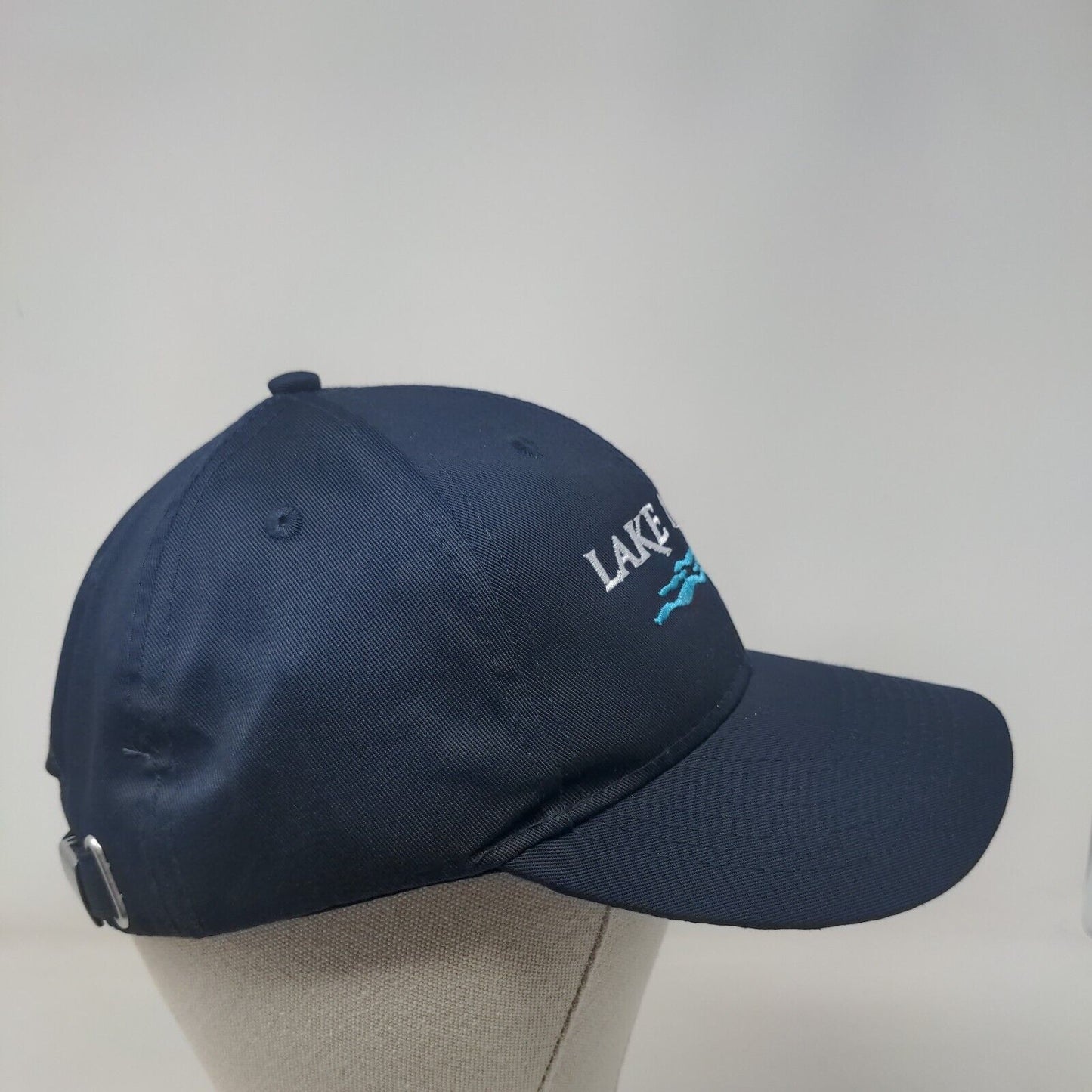 Lake Nona Slideback Hat Blue One Size Embroidered Port Authority 6 Panel