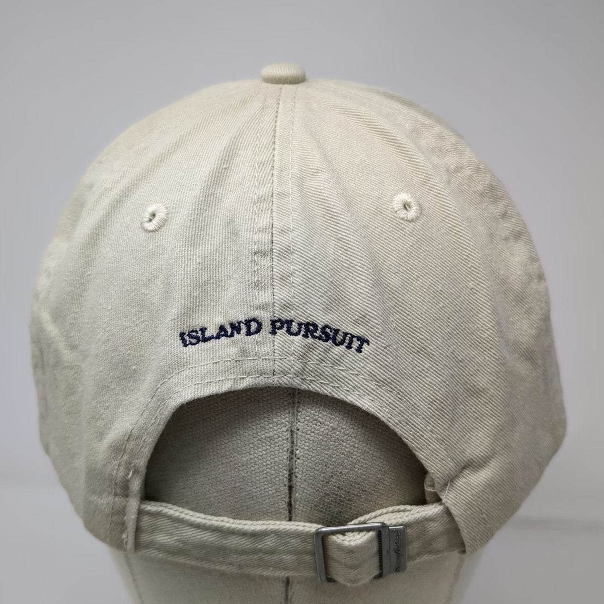 Tommy Bahama Baseball Cap Beige One Size Slideback Sailboat Island Pursuit Hat