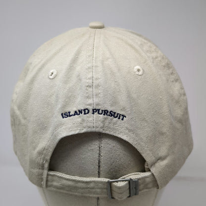 Tommy Bahama Baseball Cap Beige One Size Slideback Sailboat Island Pursuit Hat