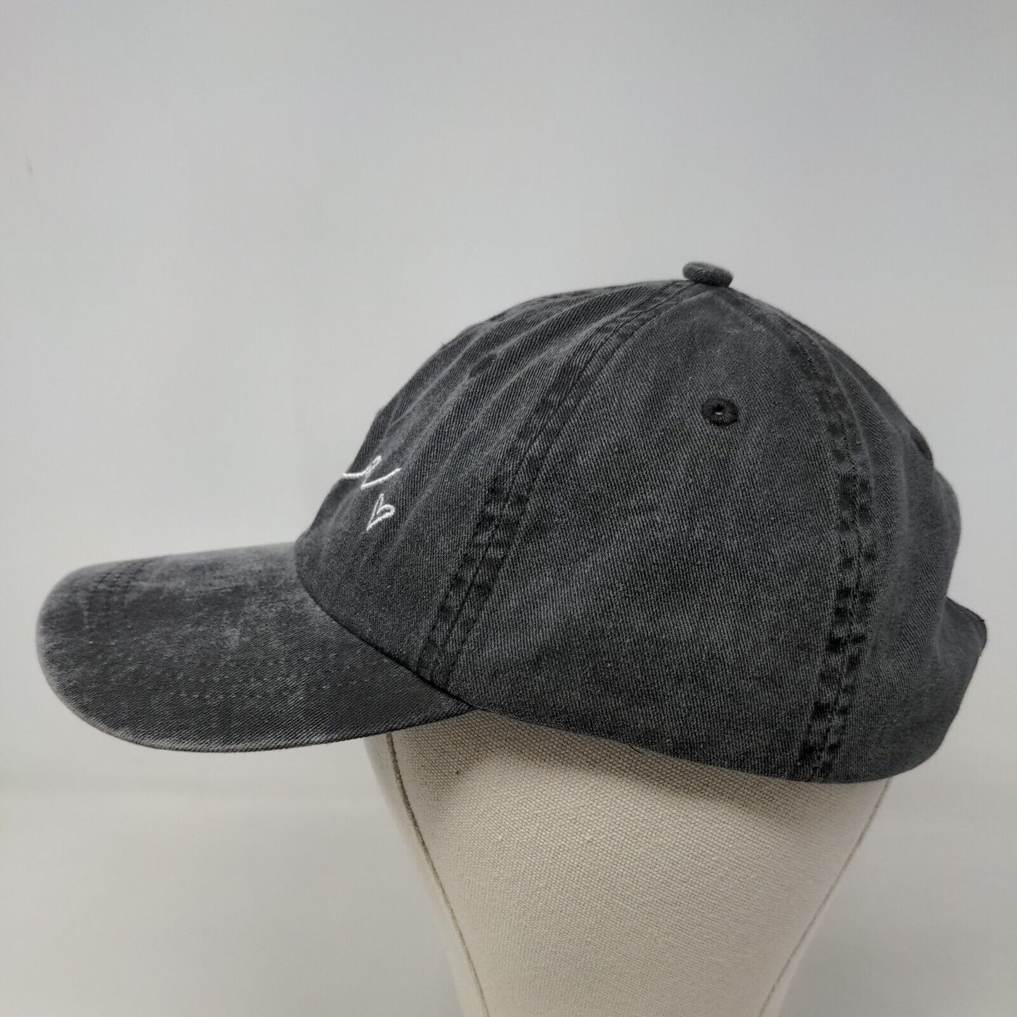 Unbranded Women's Slideback Hat Gray Size OSFA Embroidered Mama Logo Cotton