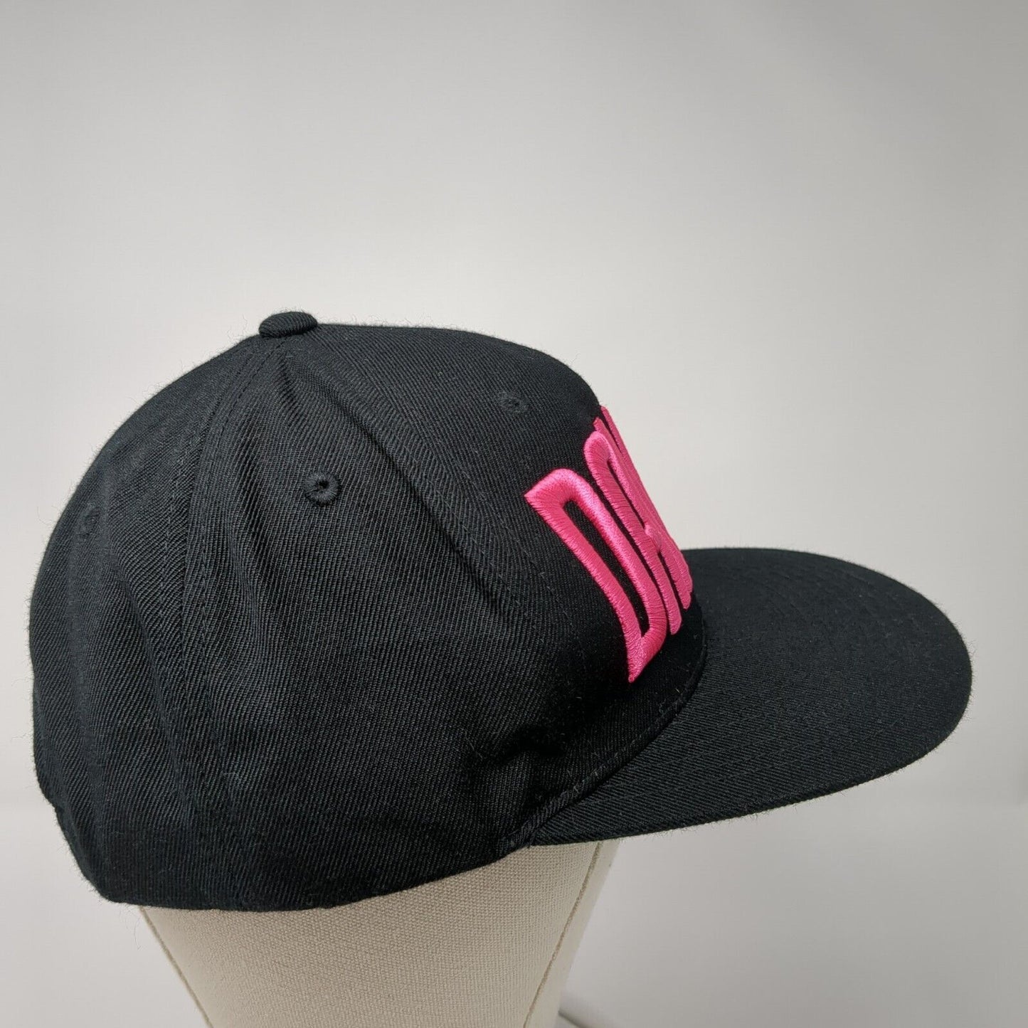 Dancer Snapback Hat Black One Size Adjustable The Classics Yupoong