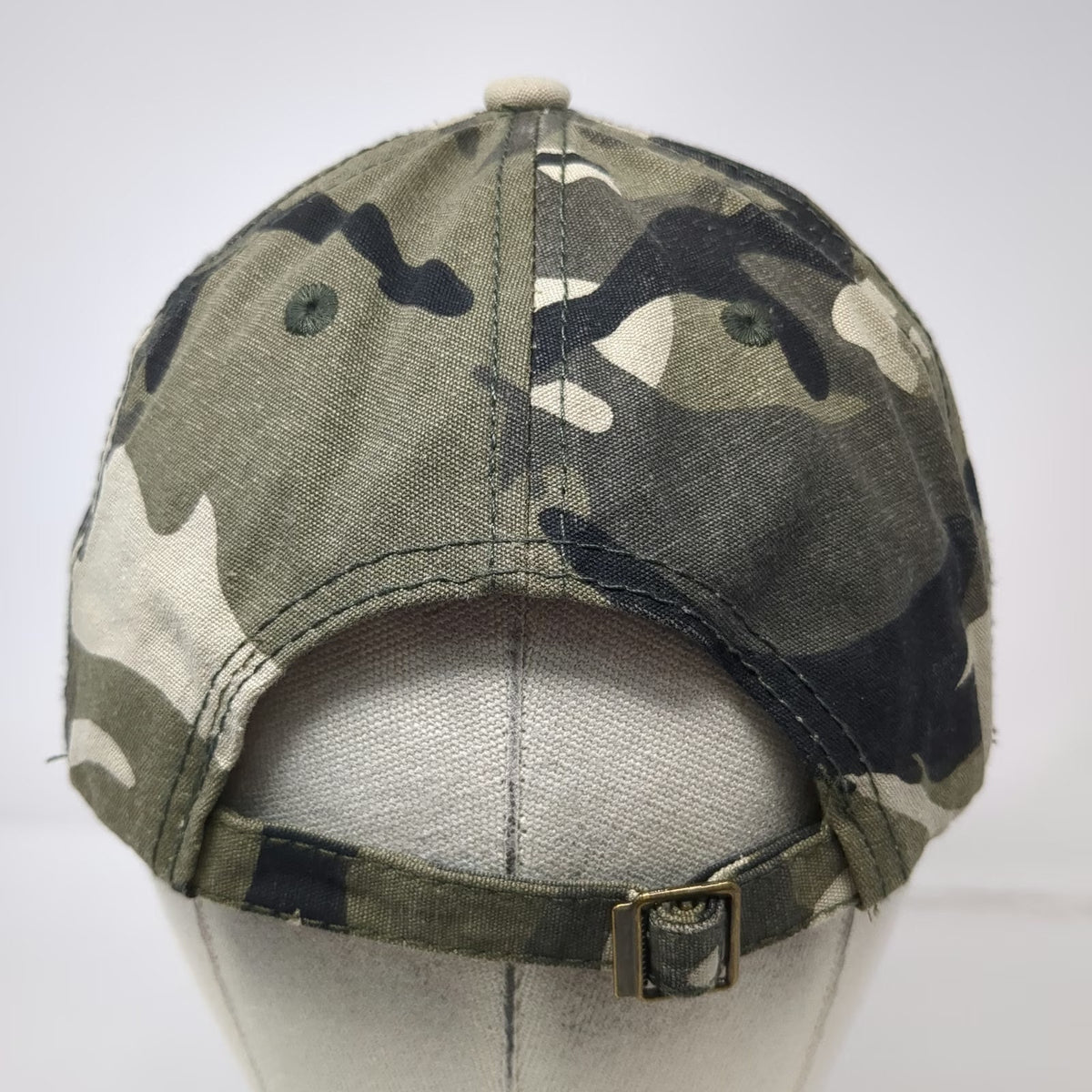 Baseball Cap Green One Size Camouflage American Flag Tactical Slideback hat