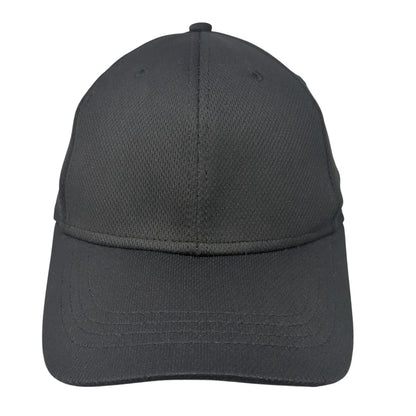 Unbranded Fitted Hat Black One Size Stretch Solid Vent Holes Blank